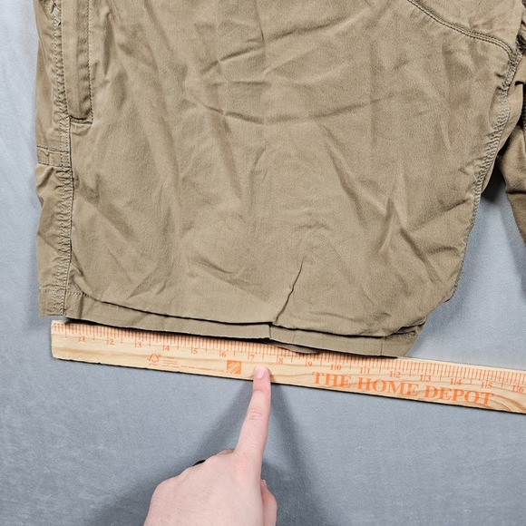 Kuhl Shorts Mens 42 Brown Zip Pockets Lightweight Outdoor Hiking Camping Utility - Picture 9 of 12